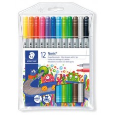 ESTUCHE CARTÓN CON 24 ROTULADORES DOBLE PUNTA COLORES PASTEL STAEDTLER 3200 C24P (Espera 4 dias)